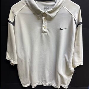 Nike Dri-Fit Men’s XXL White Polo Shirt